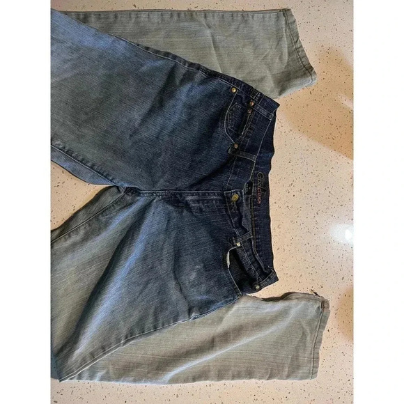 Goddess hombre denim jeans size 13 with zipper ankle - Picture 1 of 11